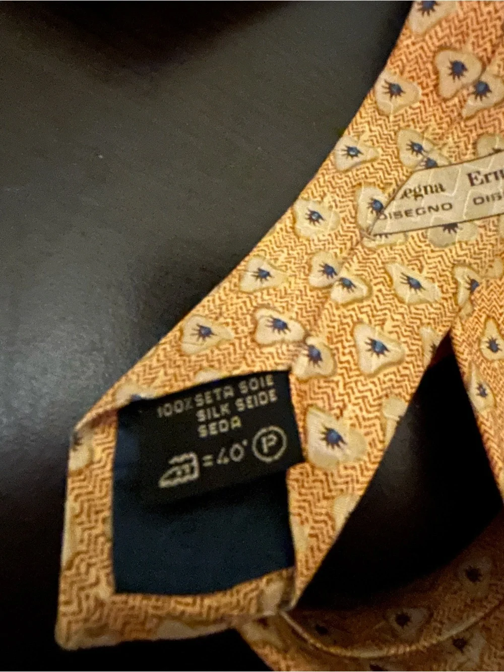 Ermenegildo Zegna silk tie